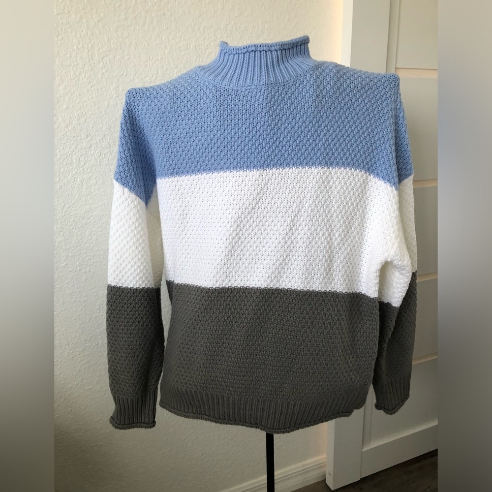 ZESICA Women’s Casual Long Sleeve Sweater Sz.  XXL